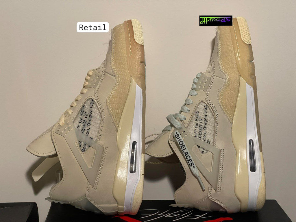 Air Jordan 4 Retro Off-White Sail