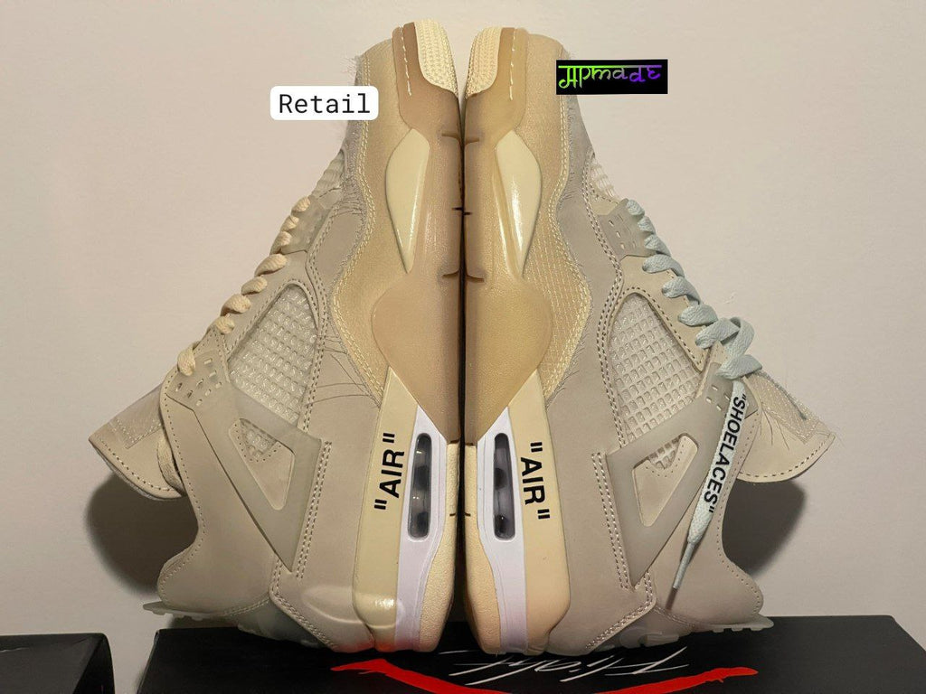 Air Jordan 4 Retro Off-White Sail