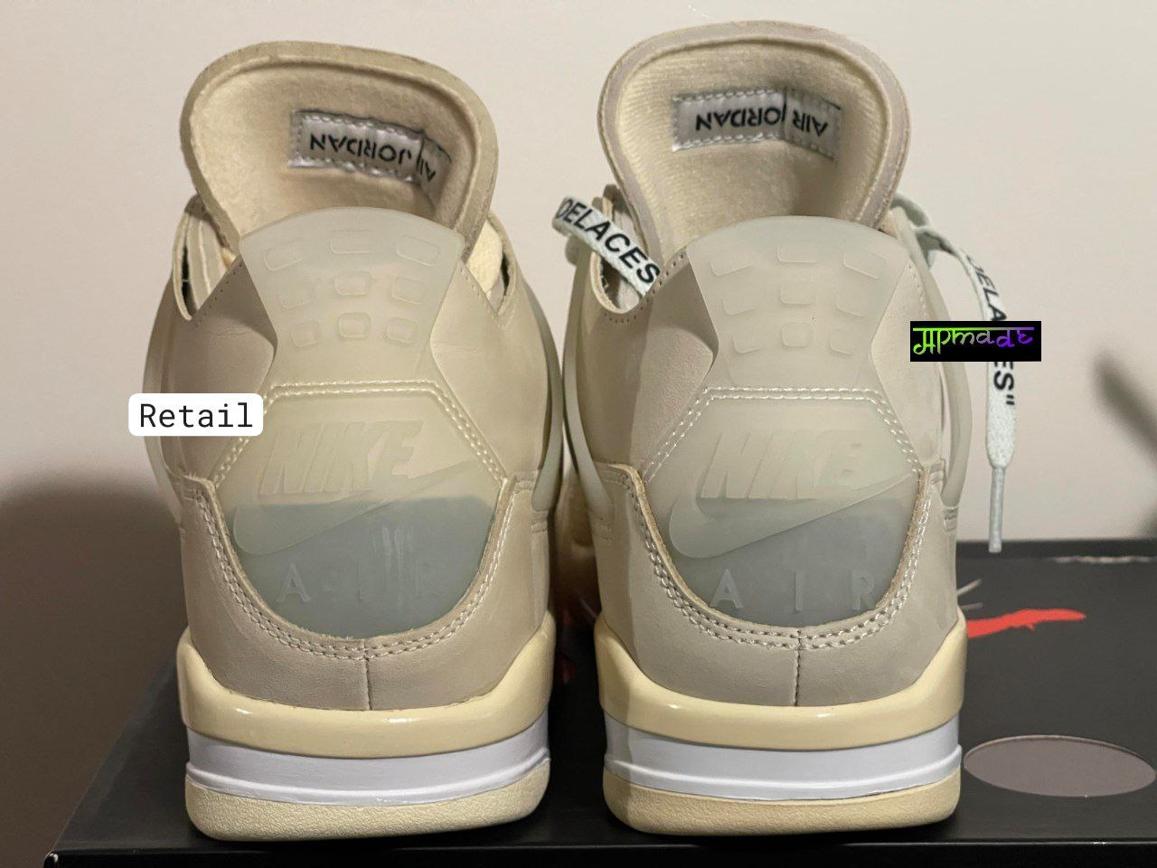 Air Jordan 4 Retro Off-White Sail