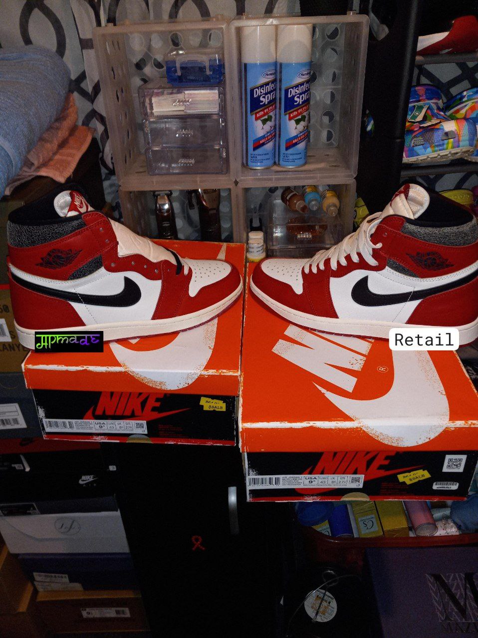 Air Jordan 1 Retro High OG Chicago Lost and Found