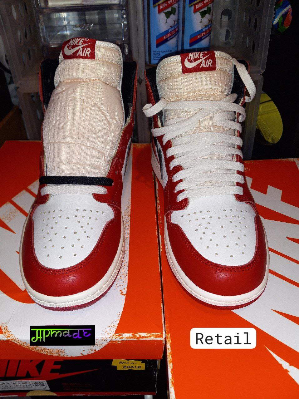 Air Jordan 1 Retro High OG Chicago Lost and Found
