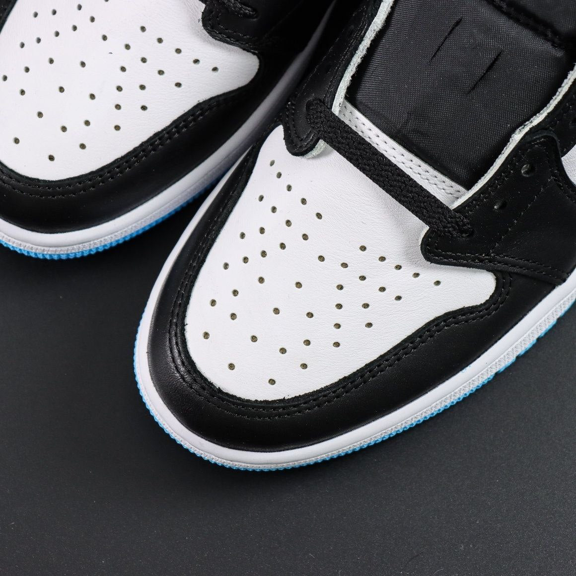 Air Jordan 1 Retro Low OG Black Dark Powder Blue