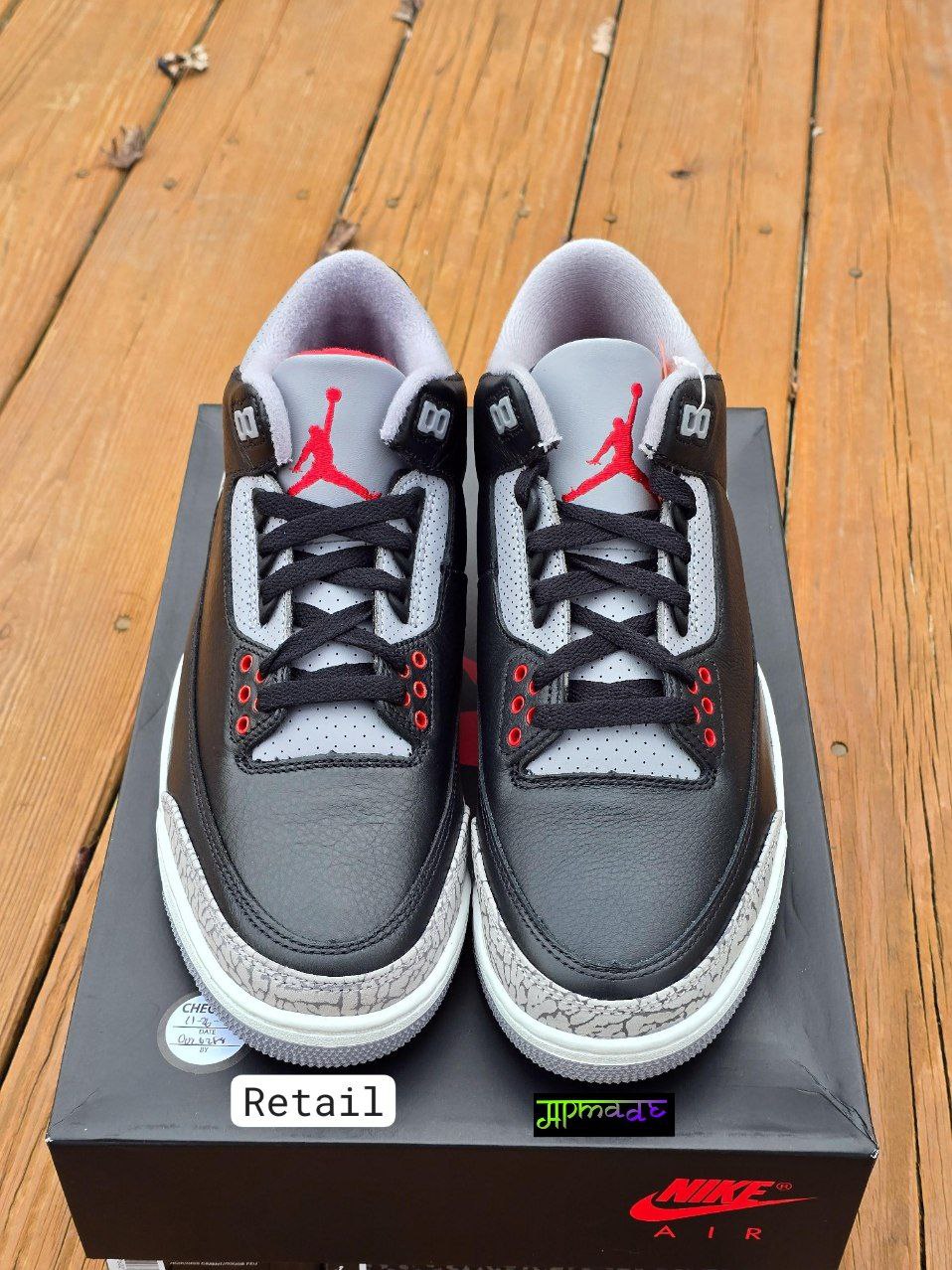 Air Jordan 3 Retro OG Black Cement