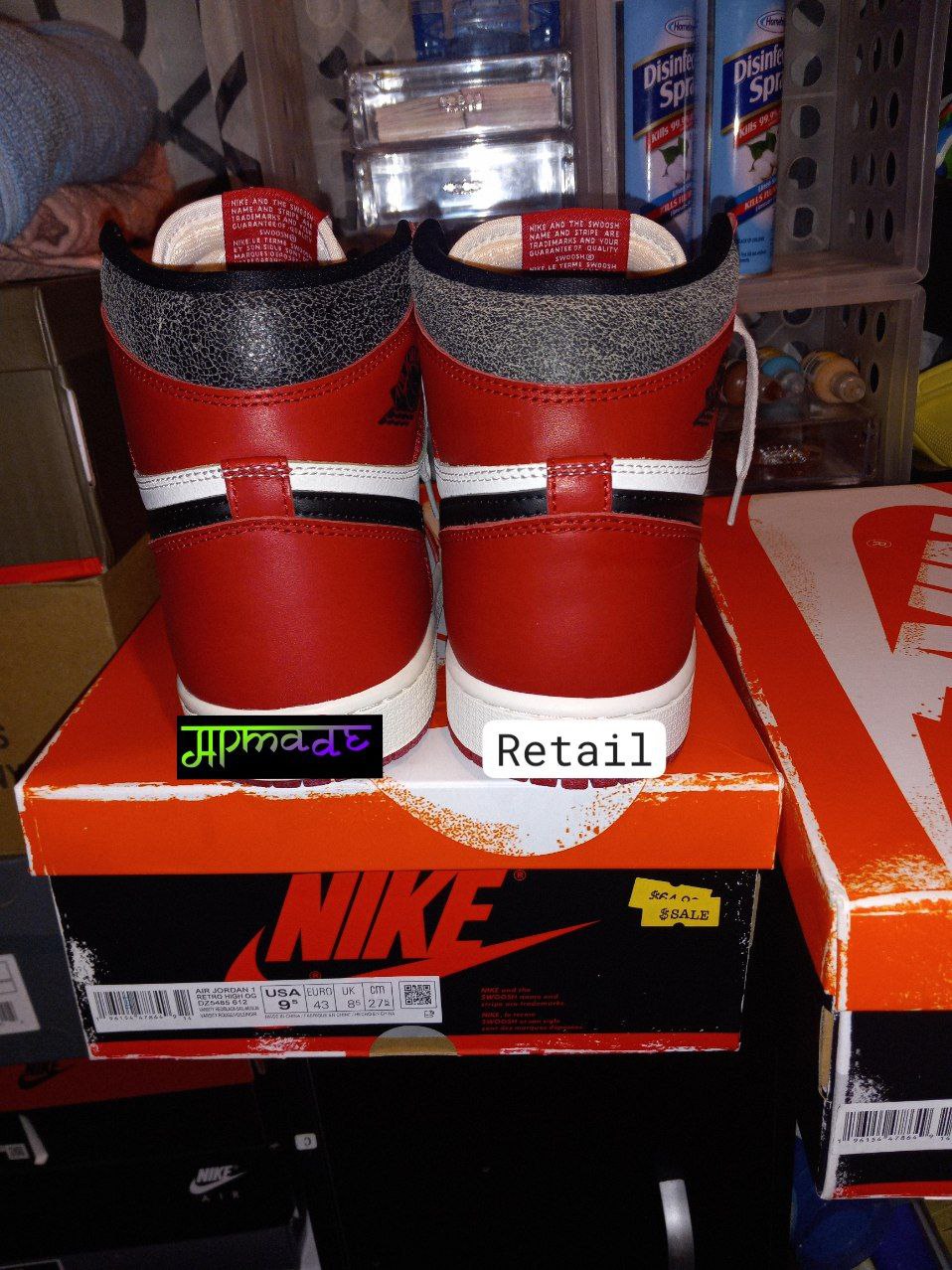 Air Jordan 1 Retro High OG Chicago Lost and Found