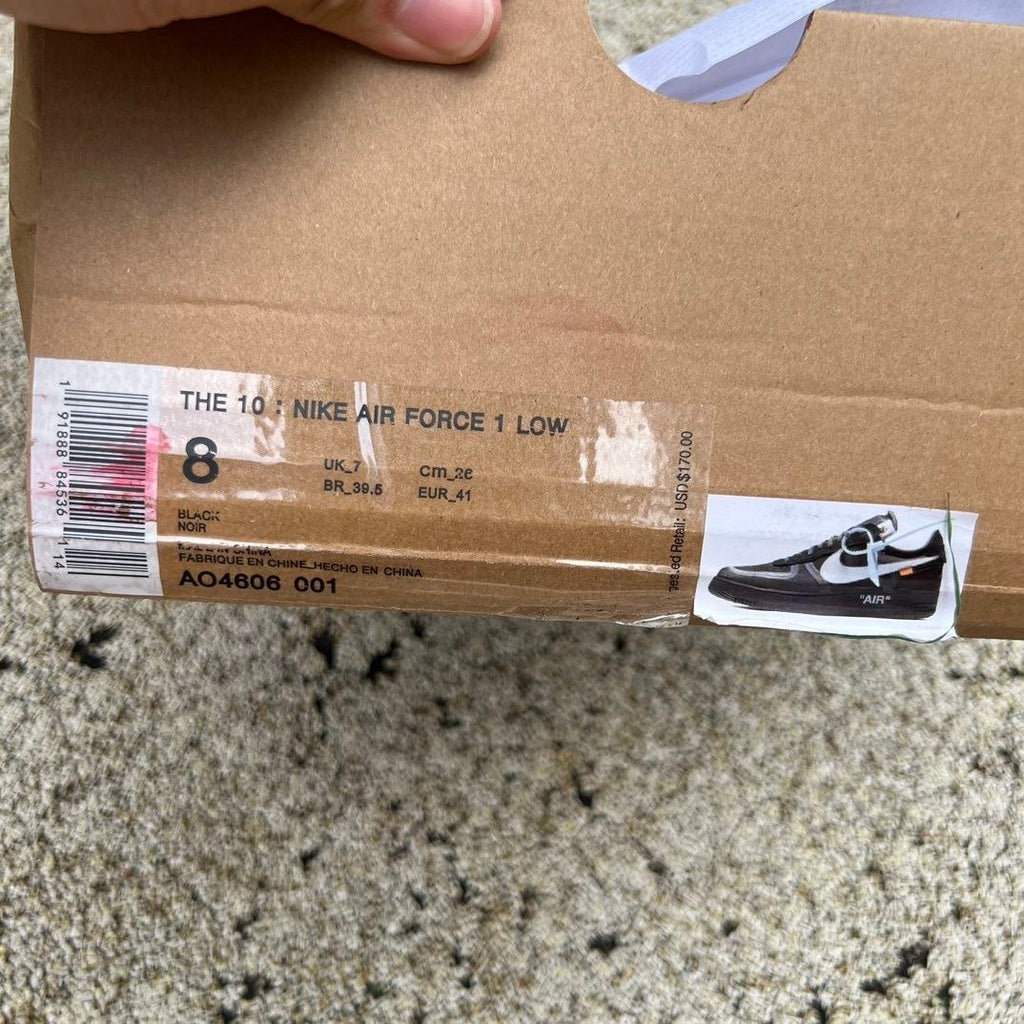 Nike Air Force 1 Low Off-White Black White