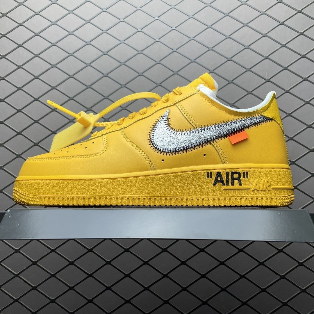 Nike Air Force 1 Low Off-White ICA University Gold