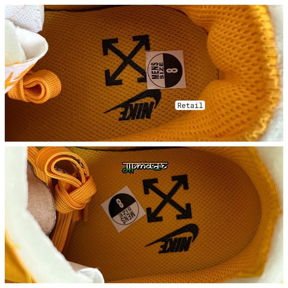 Nike Air Force 1 Low Off-White ICA University Gold