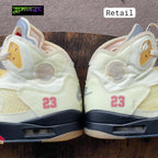 Air Jordan 5 Retro Off-White Sail