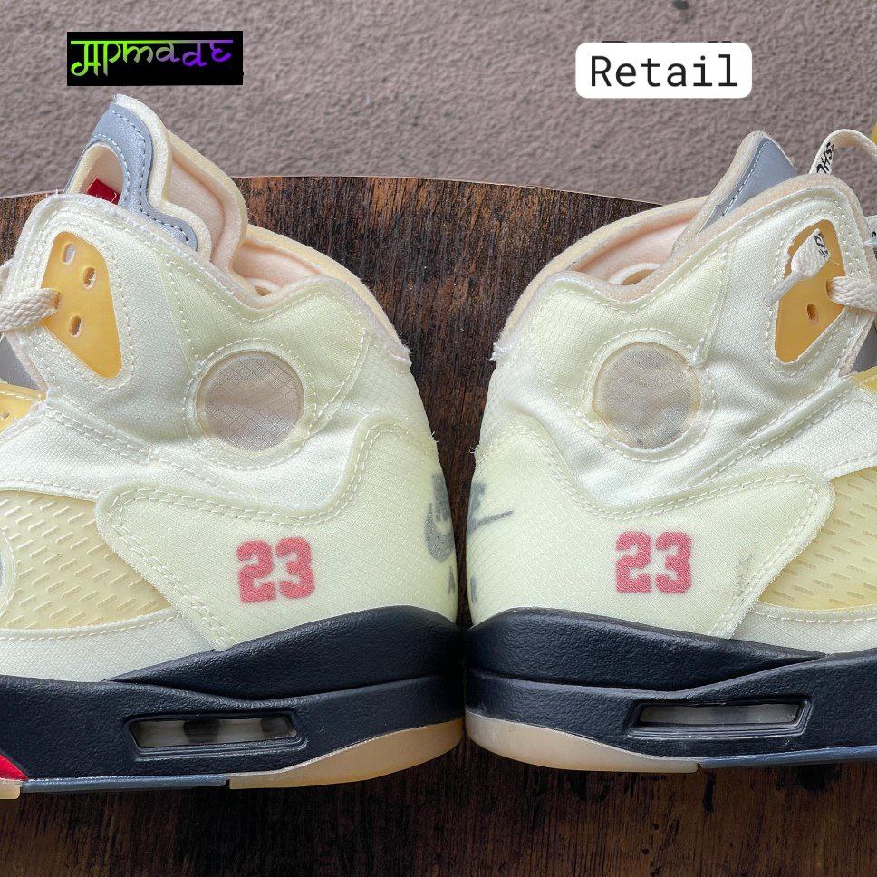 Air Jordan 5 Retro Off-White Sail