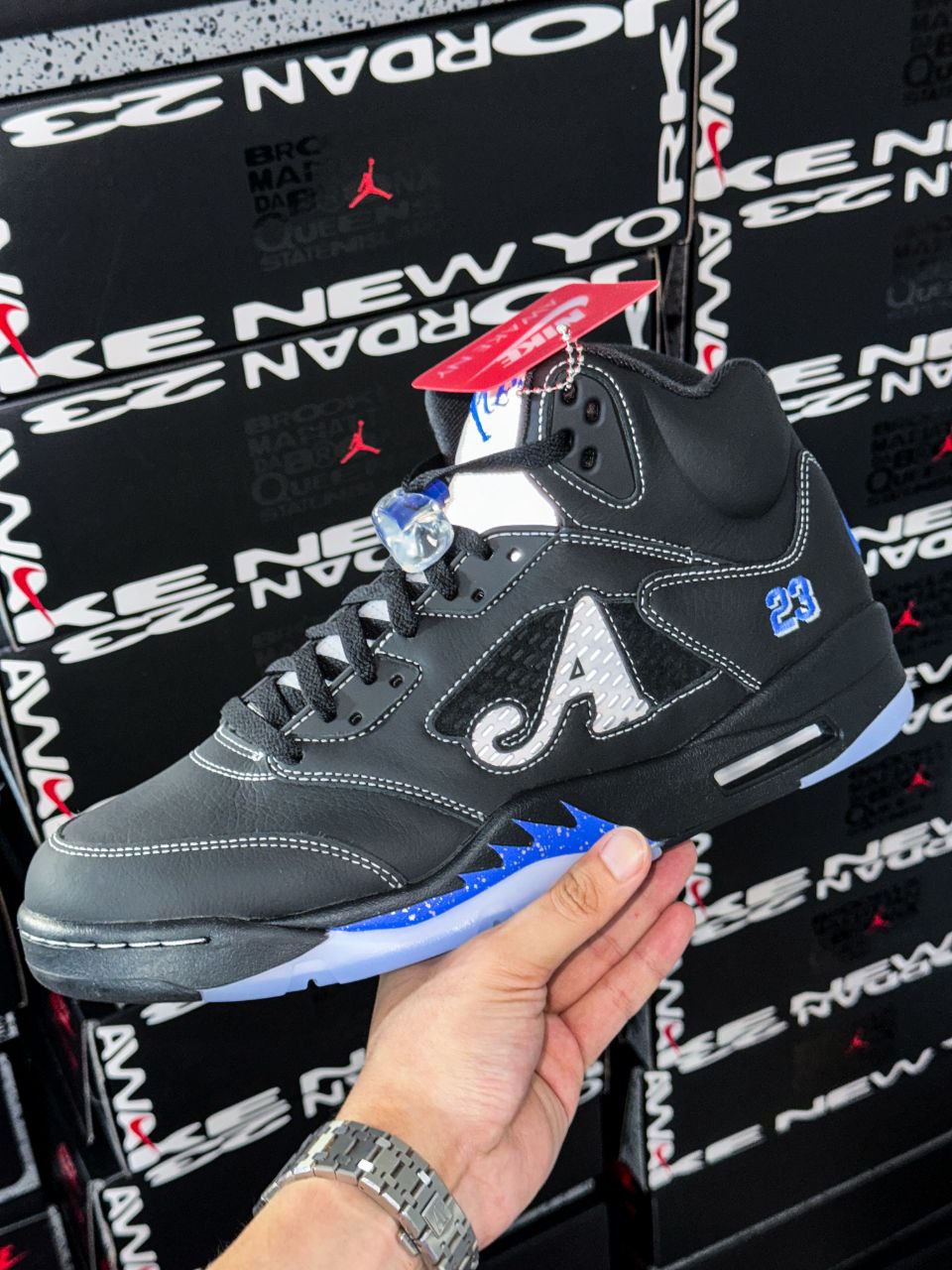 Air Jordan 5 Retro Awake NY Black