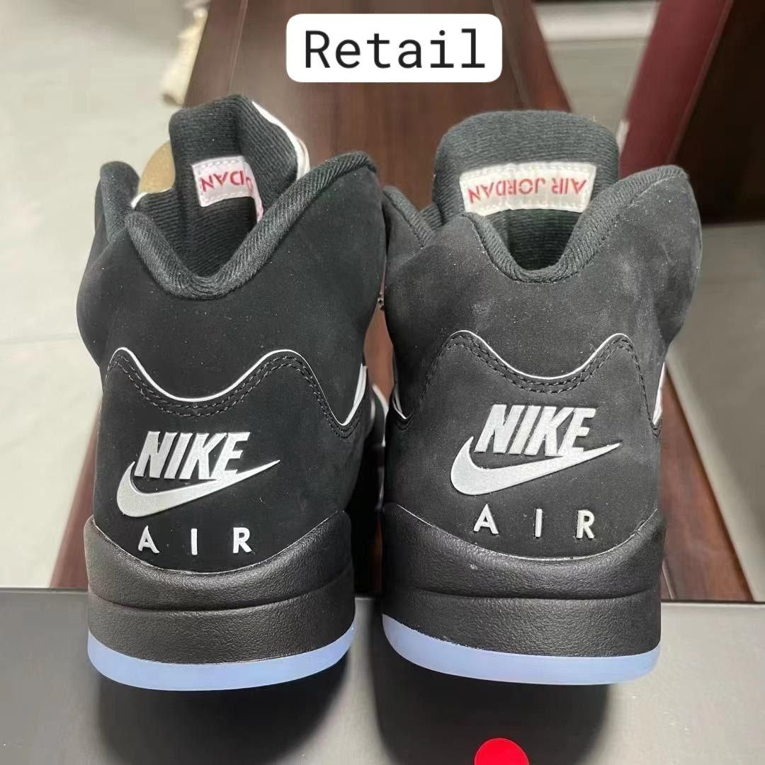 Air Jordan 5 Retro OG Black Metallic Reimagined