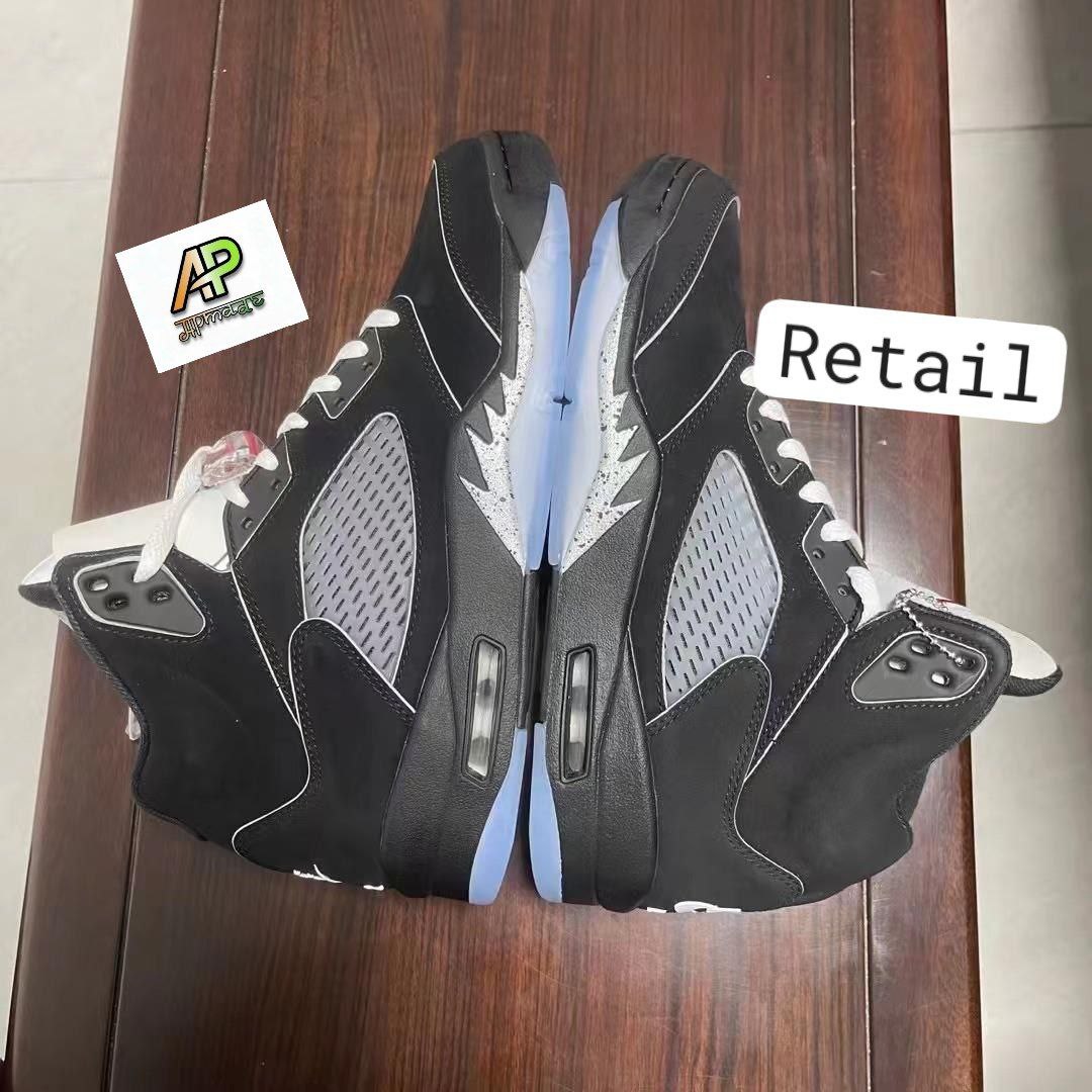 Air Jordan 5 Retro OG Black Metallic Reimagined