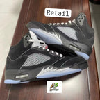 Air Jordan 5 Retro OG Black Metallic Reimagined