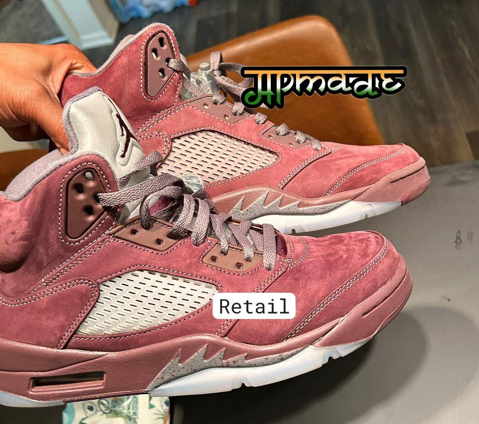 Air Jordan 5 Retro Burgundy