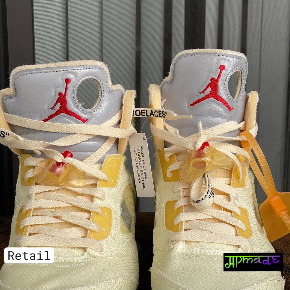 Air Jordan 5 Retro Off-White Sail