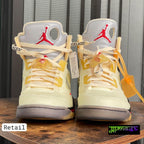 Air Jordan 5 Retro Off-White Sail