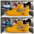 Nike Air Force 1 Low Off-White ICA University Gold