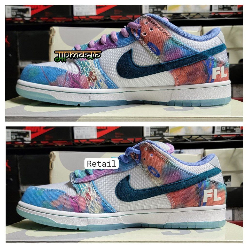 Nike SB Dunk Low Futura Laboratories Bleached Aqua