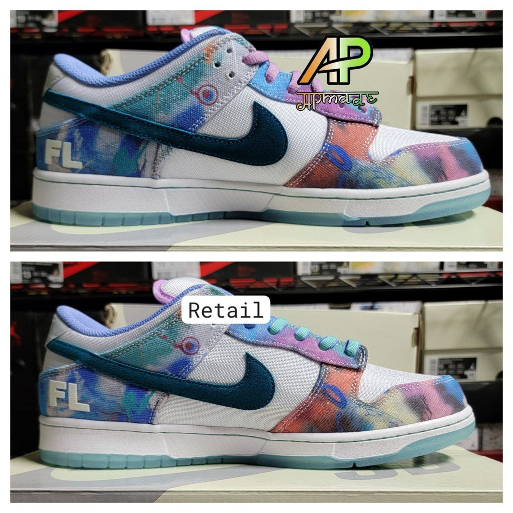 Nike SB Dunk Low Futura Laboratories Bleached Aqua