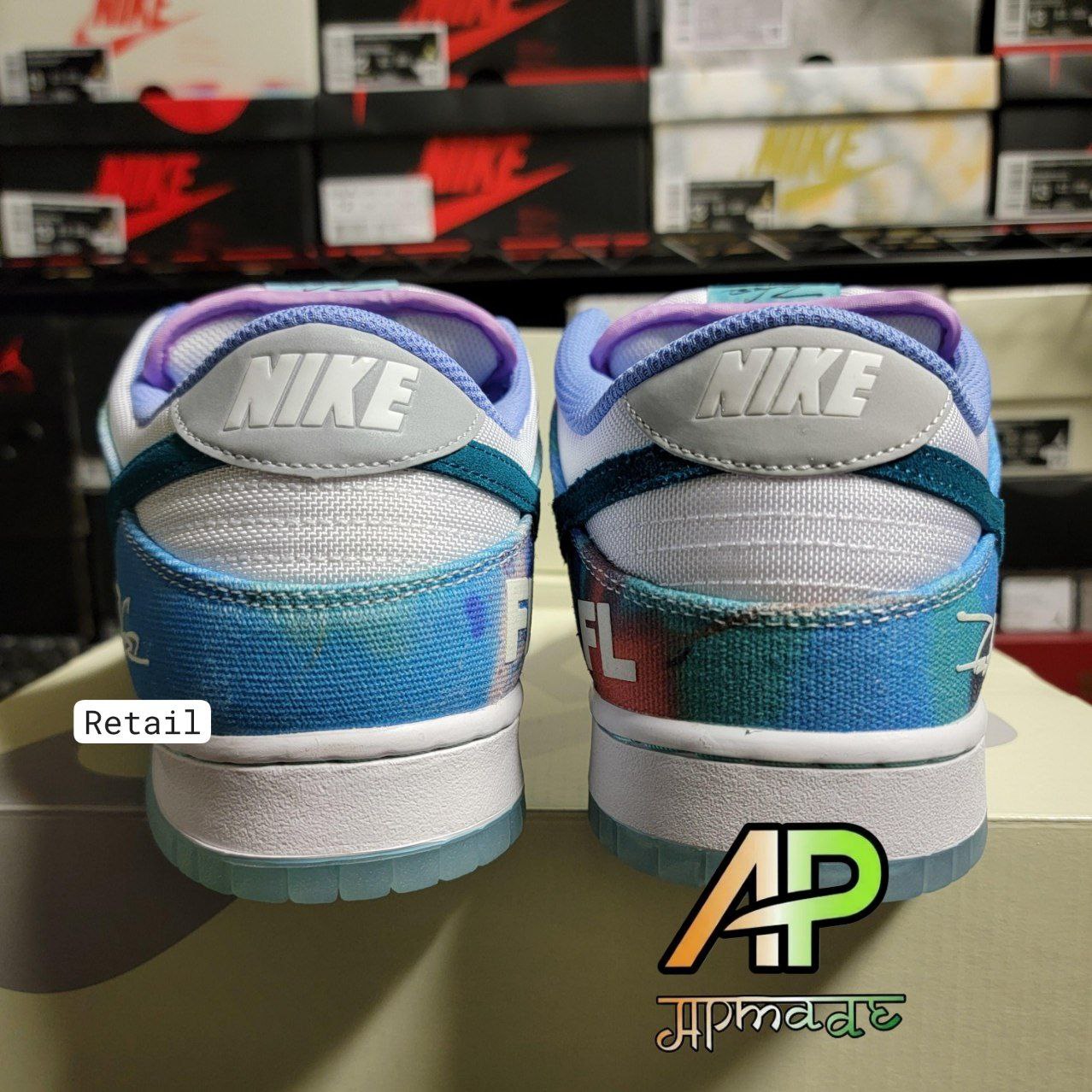 Nike SB Dunk Low Futura Laboratories Bleached Aqua