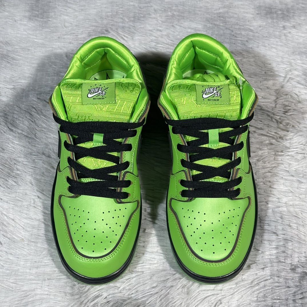 Nike SB Dunk Low The Powerpuff Girls Buttercup