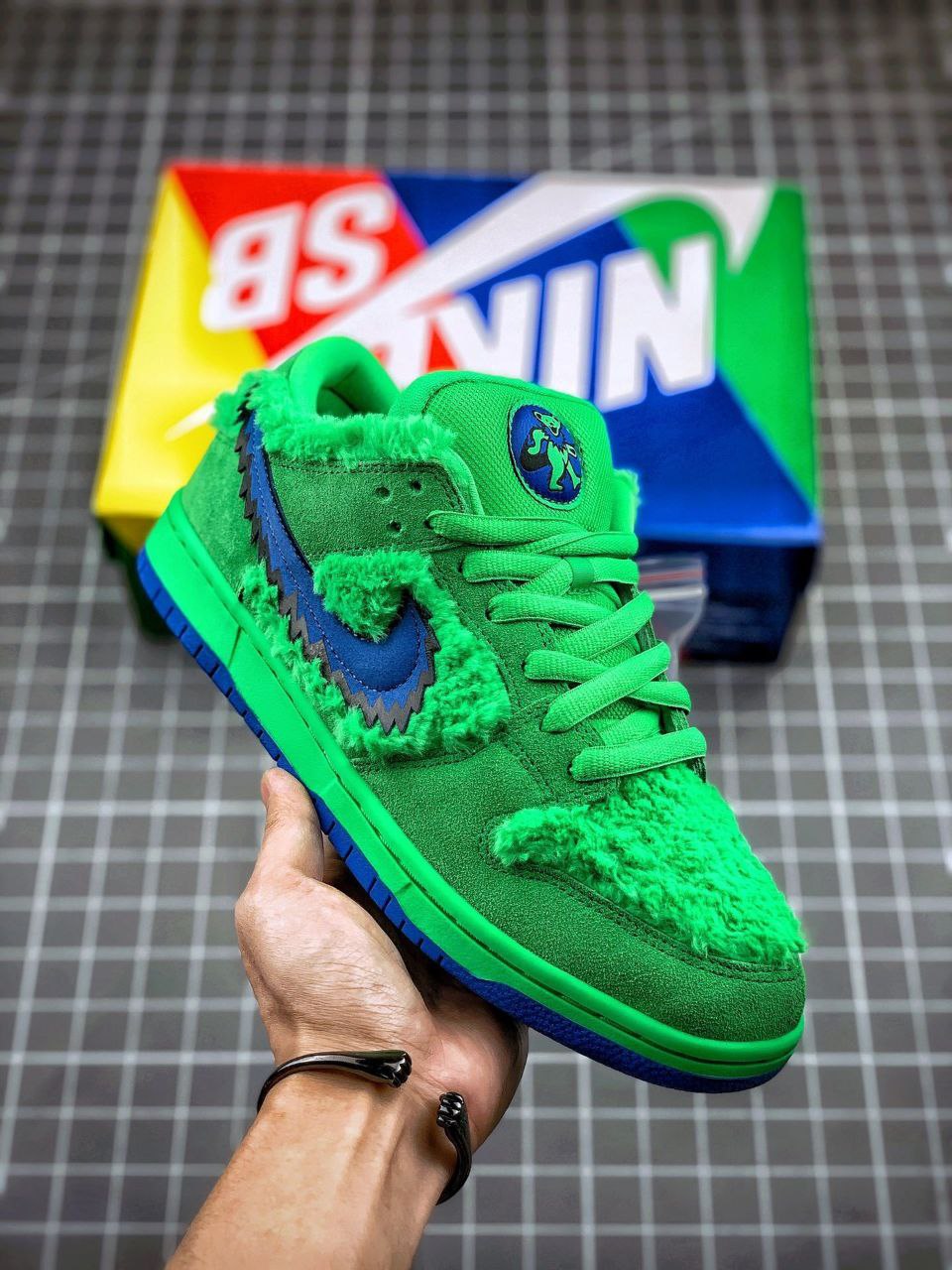 Nike SB Dunk Low Grateful Dead Bears Green