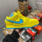 NikeSB Dunk Low Grateful Dead Bears Opti Yellow