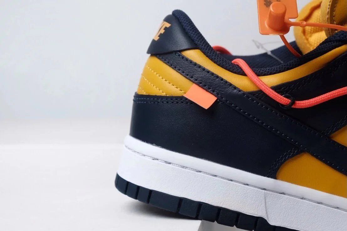 Nike Dunk Low Off-White University Gold