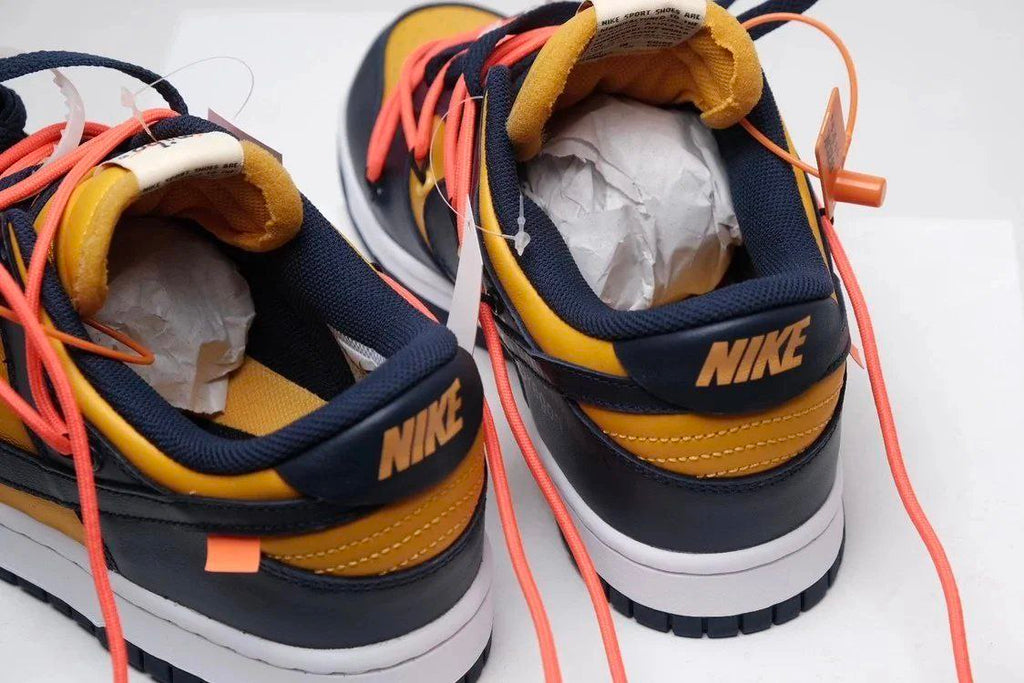 Nike Dunk Low Off-White University Gold