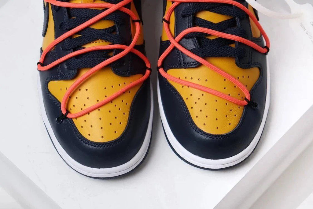 Nike Dunk Low Off-White University Gold