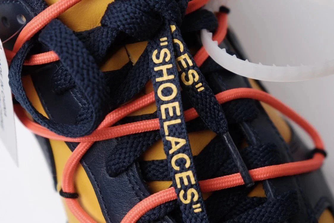 Nike Dunk Low Off-White University Gold