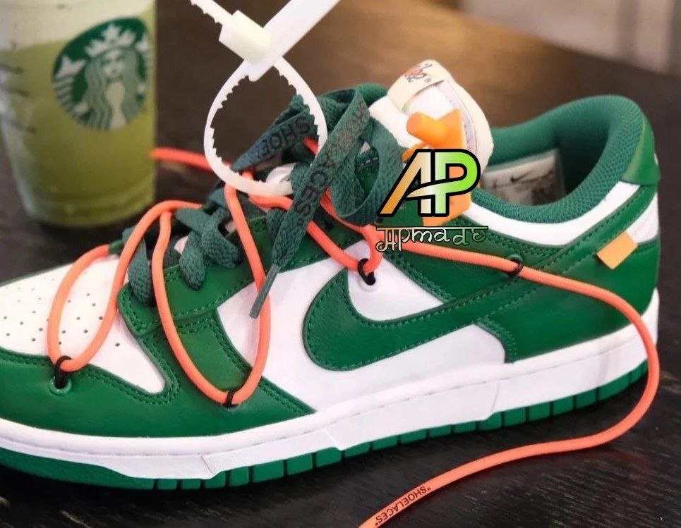 Nike Dunk Low Off-White Pine Green