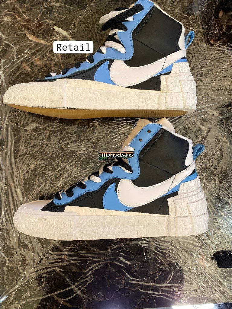 Nike Blazer Mid sacai White Black Legend Blue