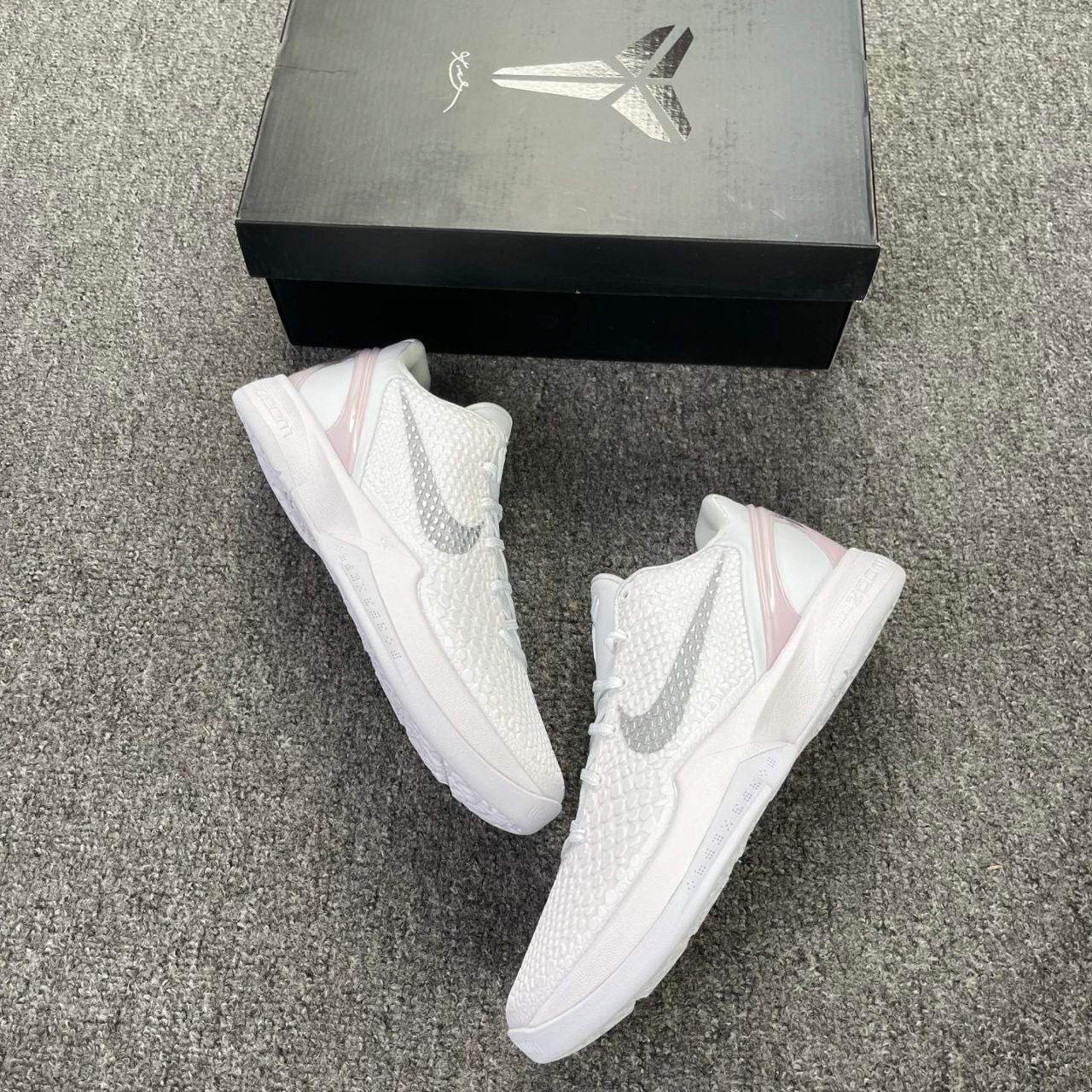 Nike Kobe 6 Protro White Pink