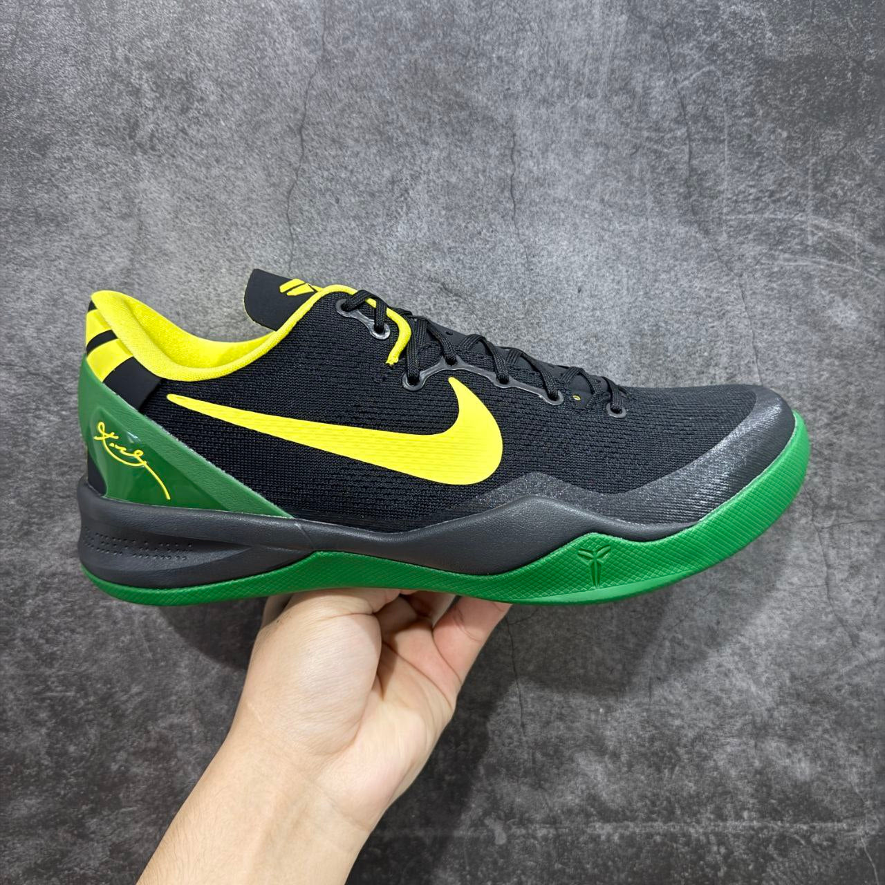 Nike Kobe 8 Protro Oregon Ducks Black PE