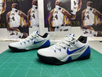 Nike Kobe 9 EM Low Protro Duke Blue Devils PE White