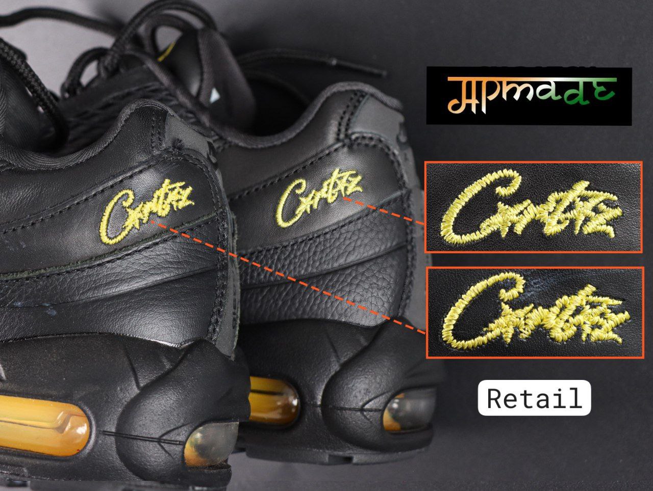 Nike Air Max 95 Corteiz Honey Black