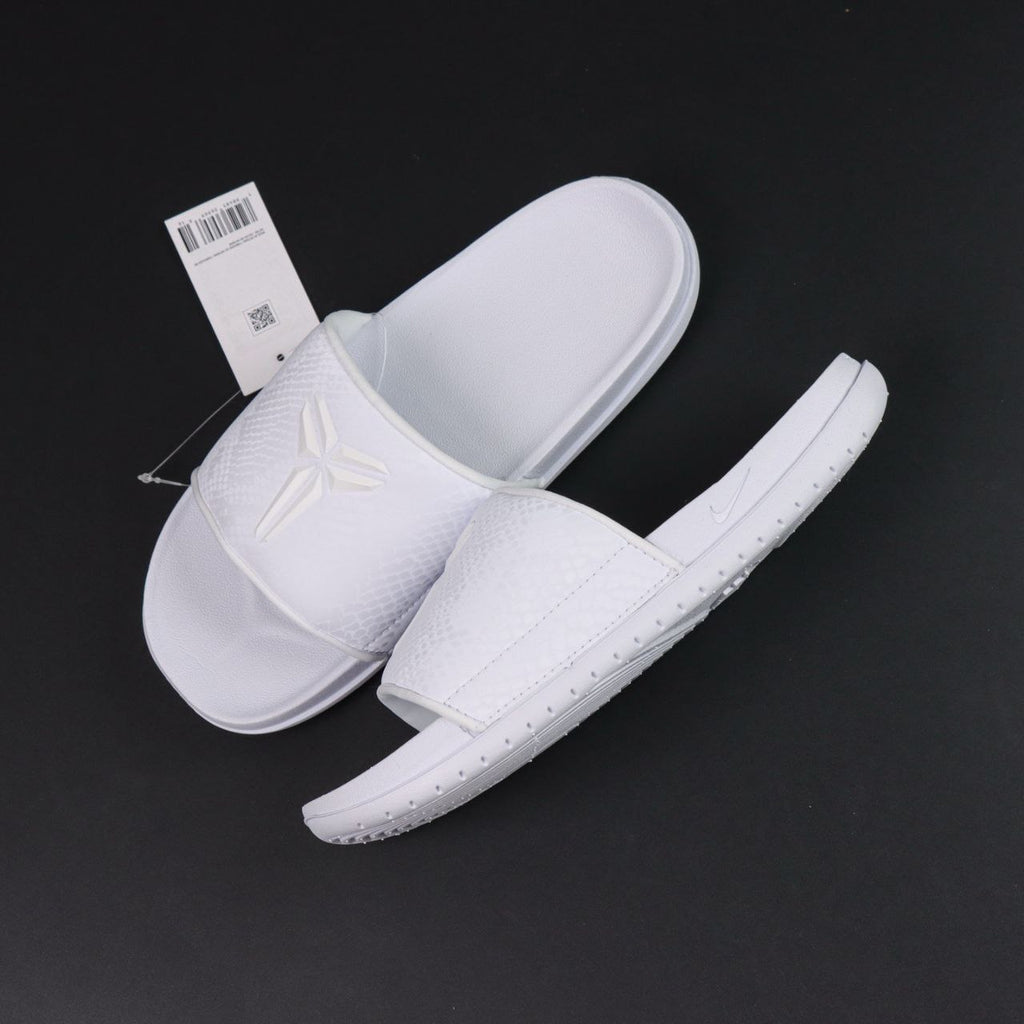 Nike Kobe Offcourt Slide Triple White