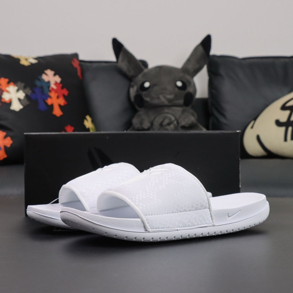 Nike Kobe Offcourt Slide Triple White