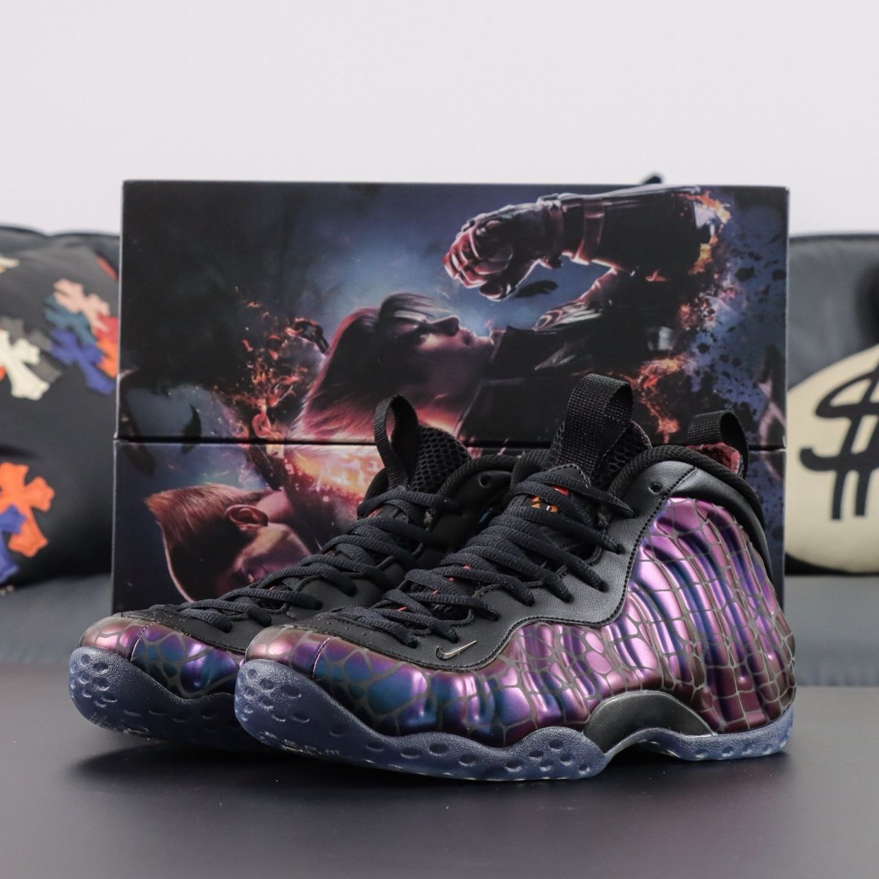 Nike Air Foamposite One Tekken 8 Kazuya Mishima