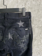 Amiri Chemist Leather Star Jeans