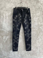 Amiri Chemist Leather Star Jeans