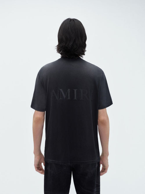 Amiri Charcoal Crystal T-Shirt