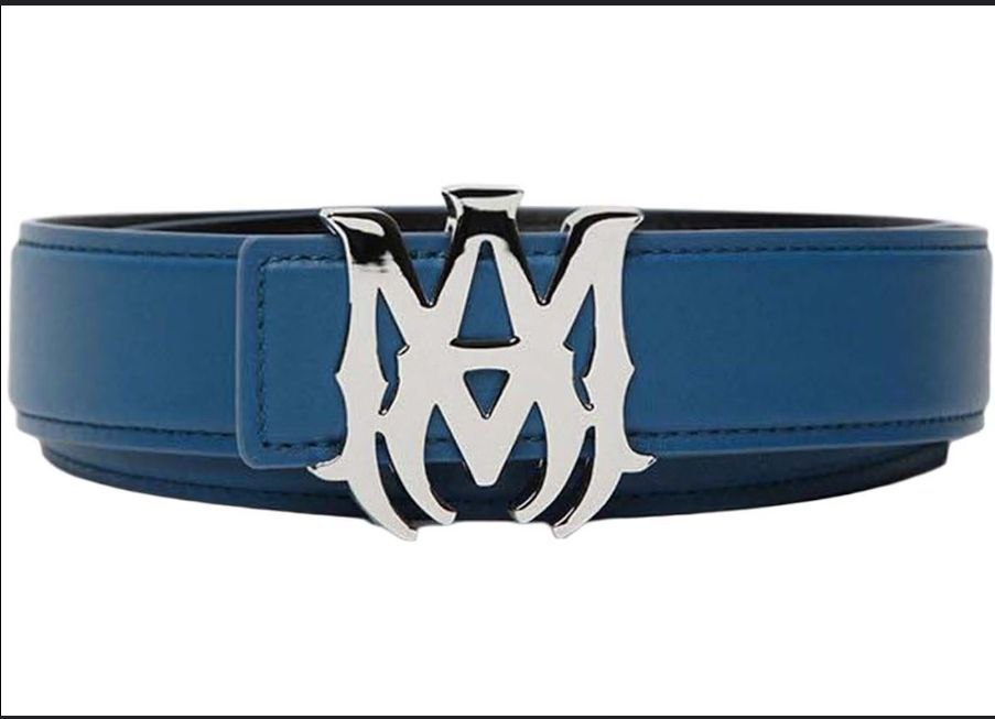 Amiri Nappa Monogram Belt
