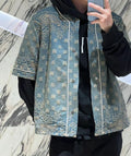 Amiri Bandana Jacquard Baseball Shirt