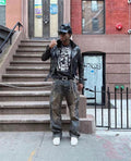 Amiri Indigo Stack Workman Jeans