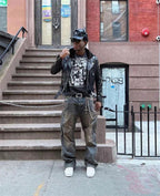 Amiri Indigo Stack Workman Jeans