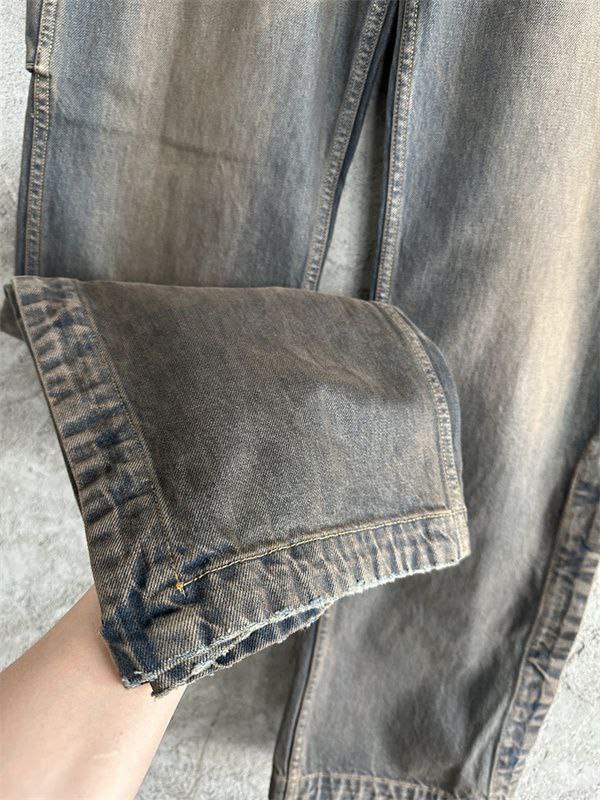 Amiri Indigo Stack Workman Jeans