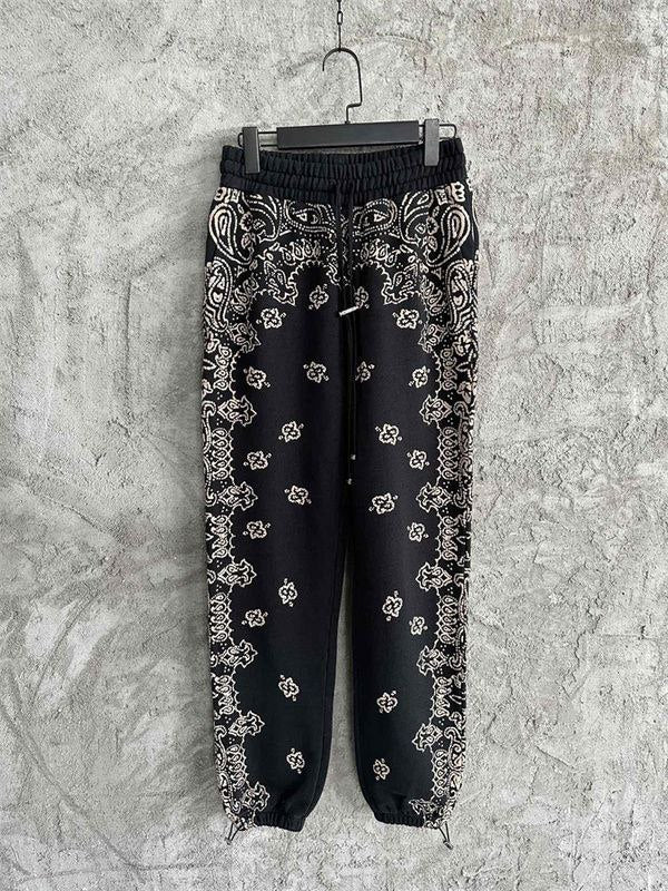 Amiri Taupe Bandana Bleach All Over Pants
