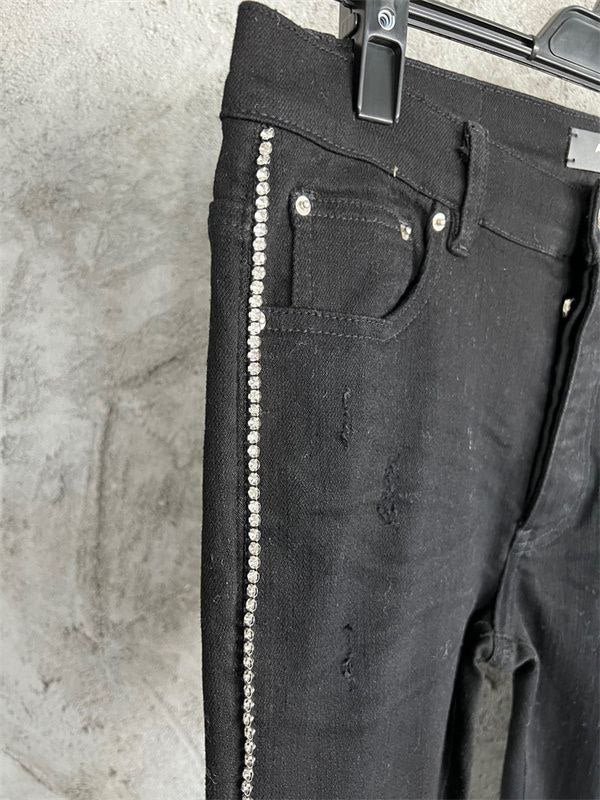 Amiri Rhinestone Jeans